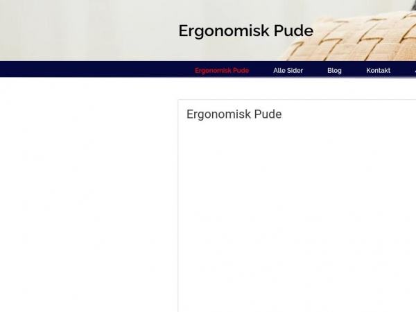 ergonomisk-pude.dk